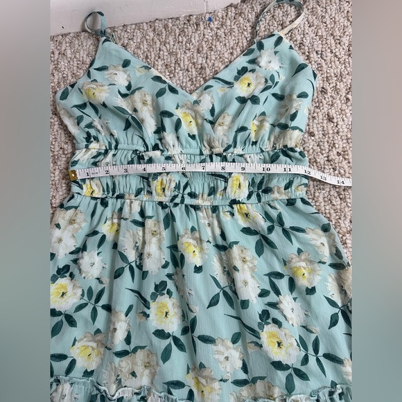 Trixxi Floral Print Dress with Spaghetti Straps size S - Picture 5 of 6